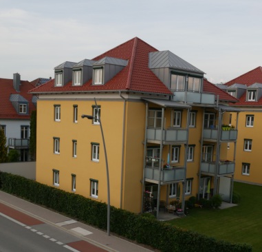 Süd-West-Ansicht Service-Wohnen IV